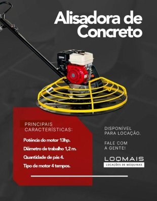Alisadora de Concreto